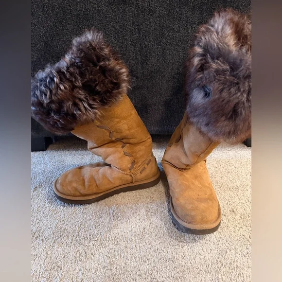 UGG Chestnut Fur Boots